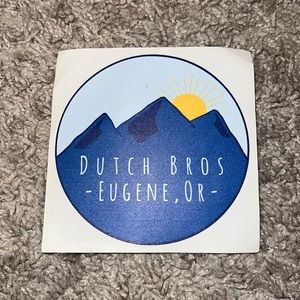 RARE OG dutch bros sticker